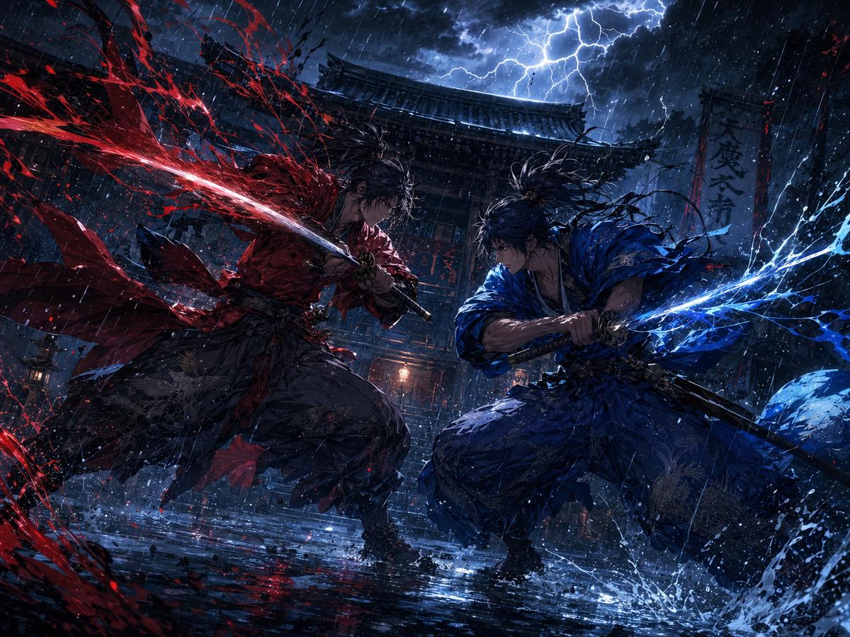 国产精品动漫-《雨夜双剑录》决战篇